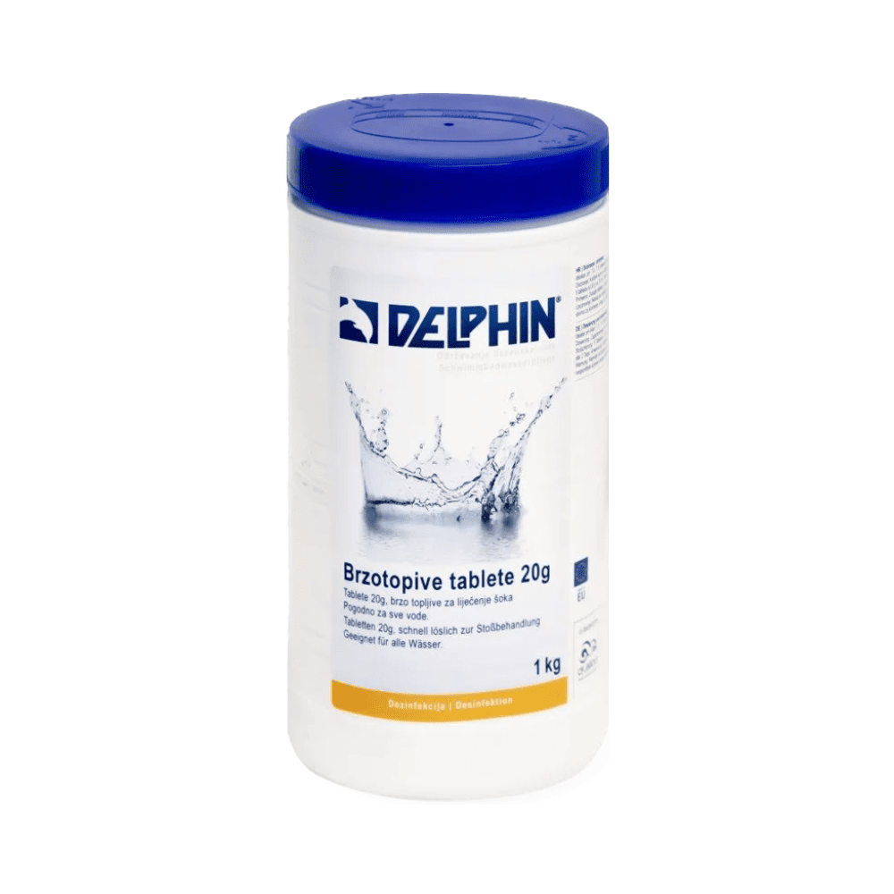 Delphin Brzotopive klor tablete 1kg/20g