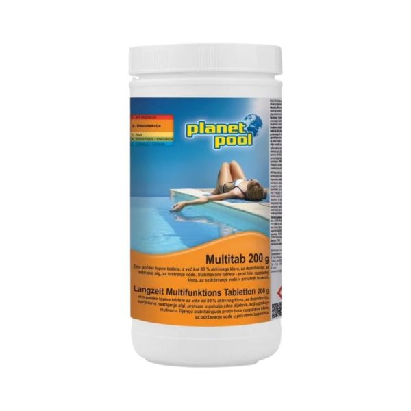 Planet Pool Multitab 1kg / 200g sporotopljive