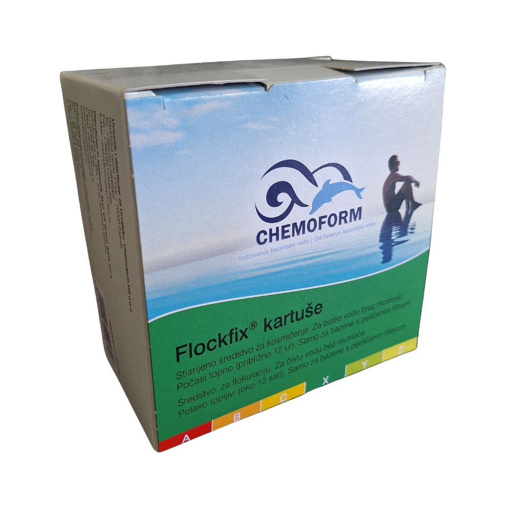 Chemoform Flockfix flokulant kartuše 8x125 g